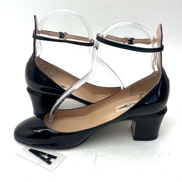 Valentino 'Tango' Ankle Strap Pump sz 7 /7.5 - Picture 7 of 13